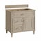 James Martin Vanities 36'' Single Vanity, Whitewashed Oak 424-V36-WWO - alternate 4